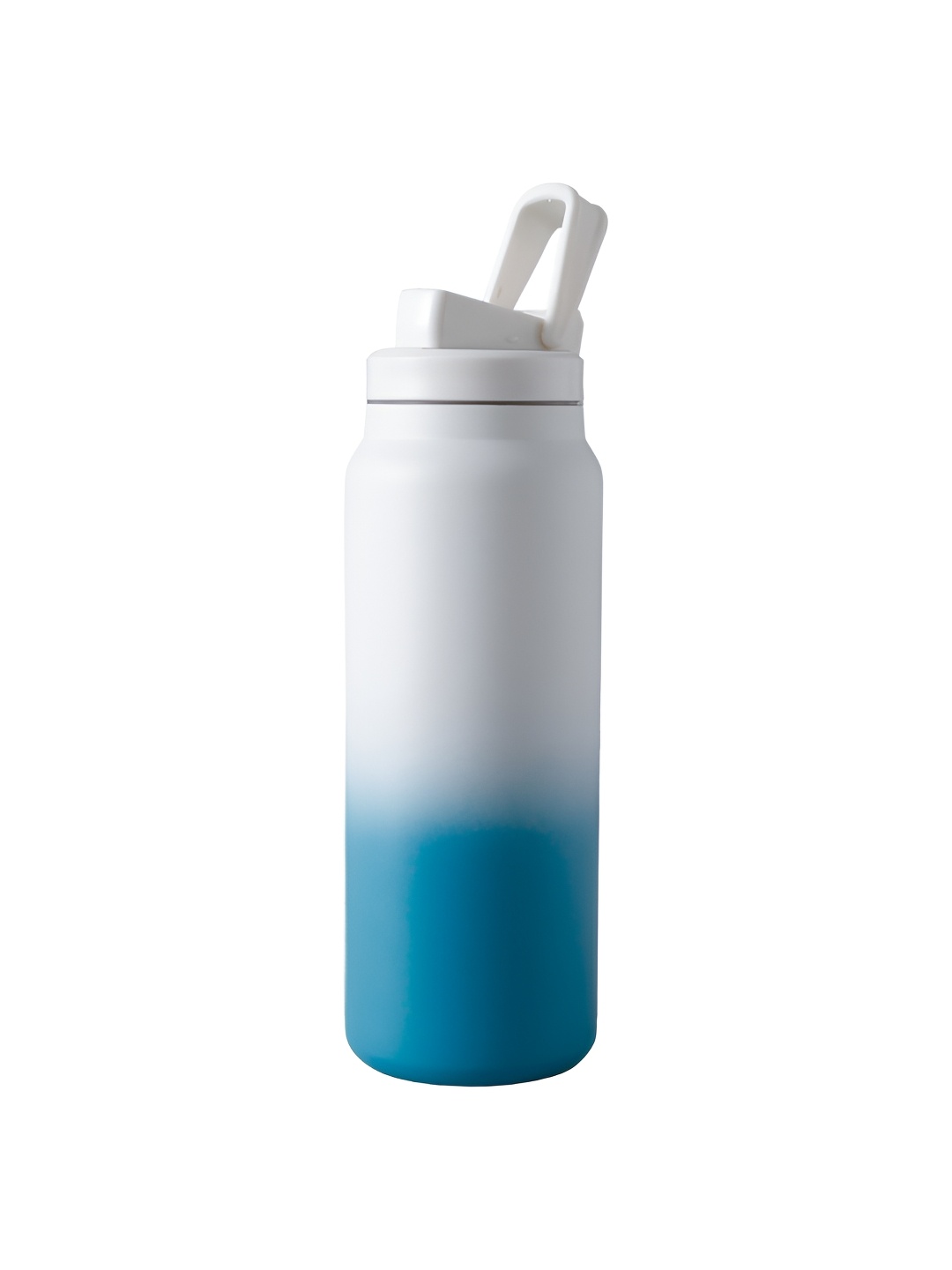 

The Better Home White & Blue Printed Stainless Steel Vacuum Insulated Water Bottle 900ml