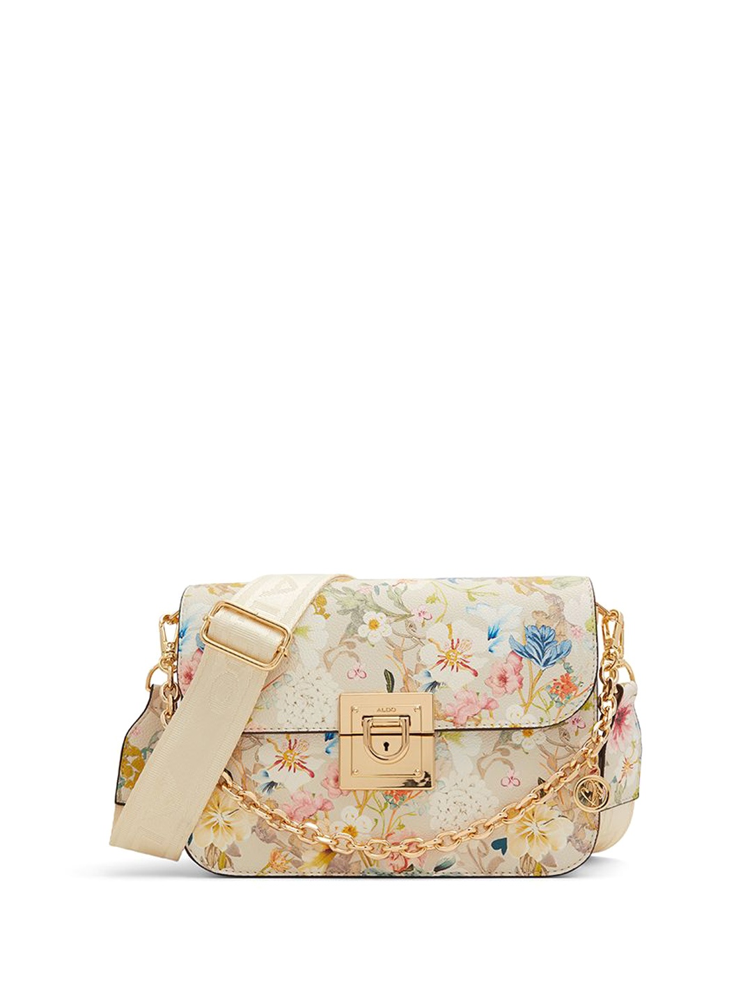 

ALDO Floral Printed Shopper Sling Bag, Multi