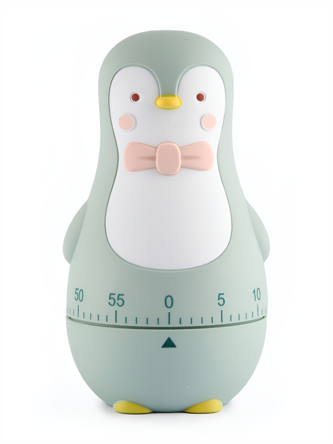 

COMICSENSE Sea Green & White Printed Animal Shaped Contemporary Analogue Alarm Clock