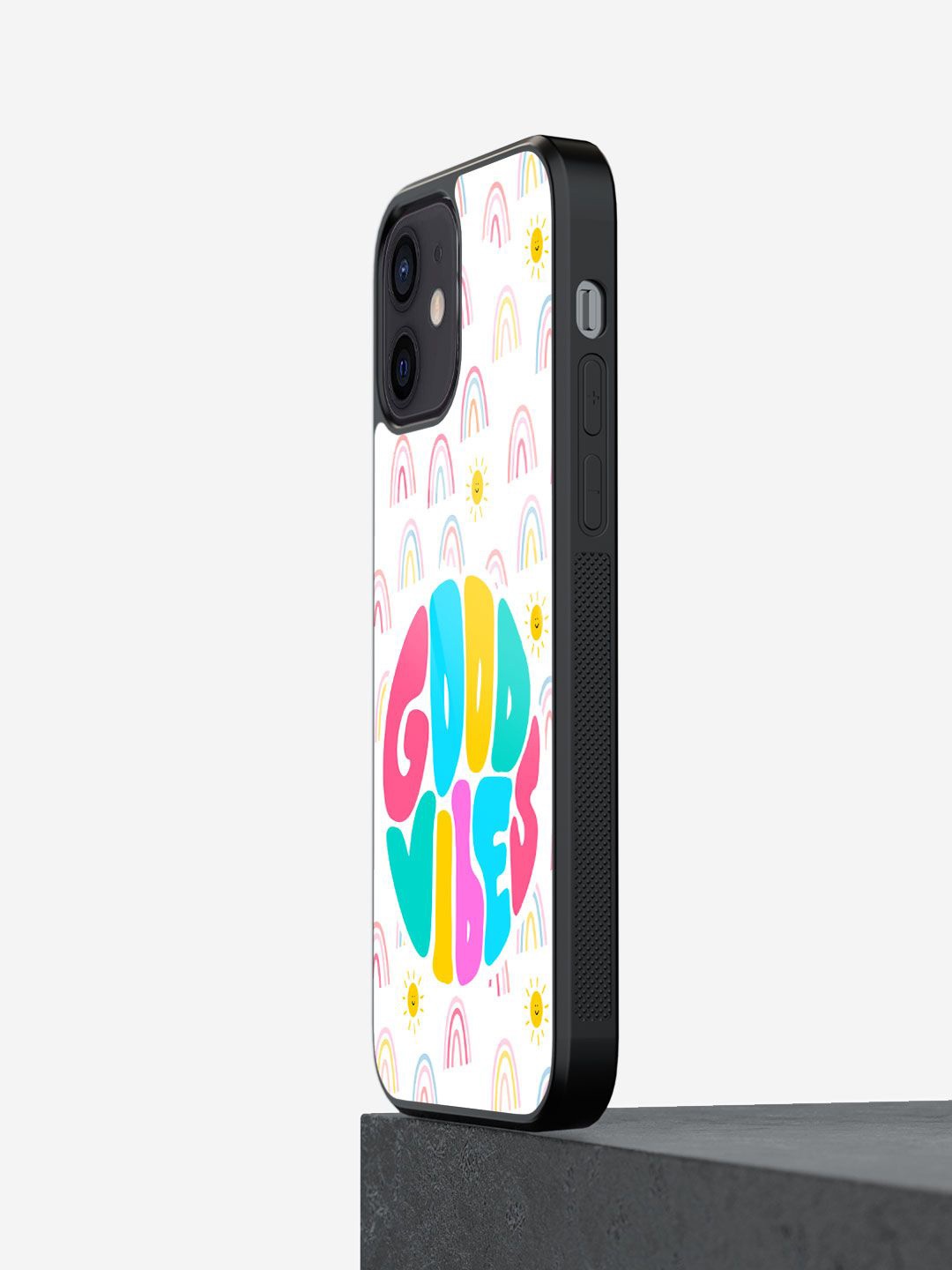 

macmerise Conversational Printed iPhone 12 Back Case Mobile Accessories, White