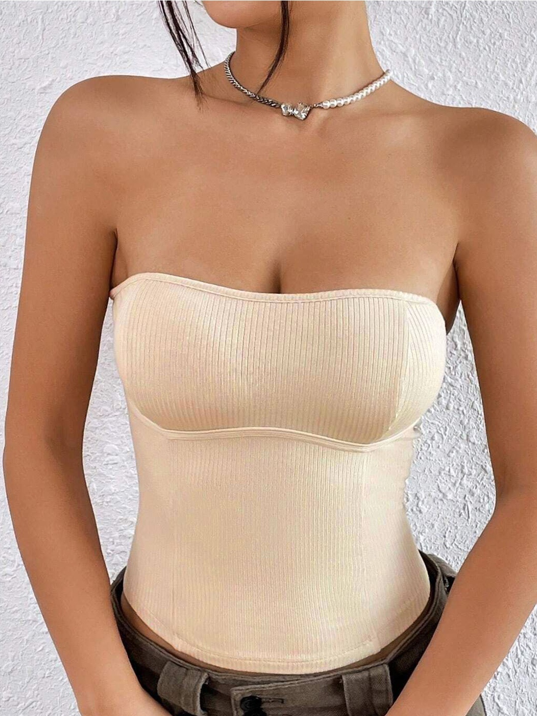 

StyleCast Tube Top, Beige