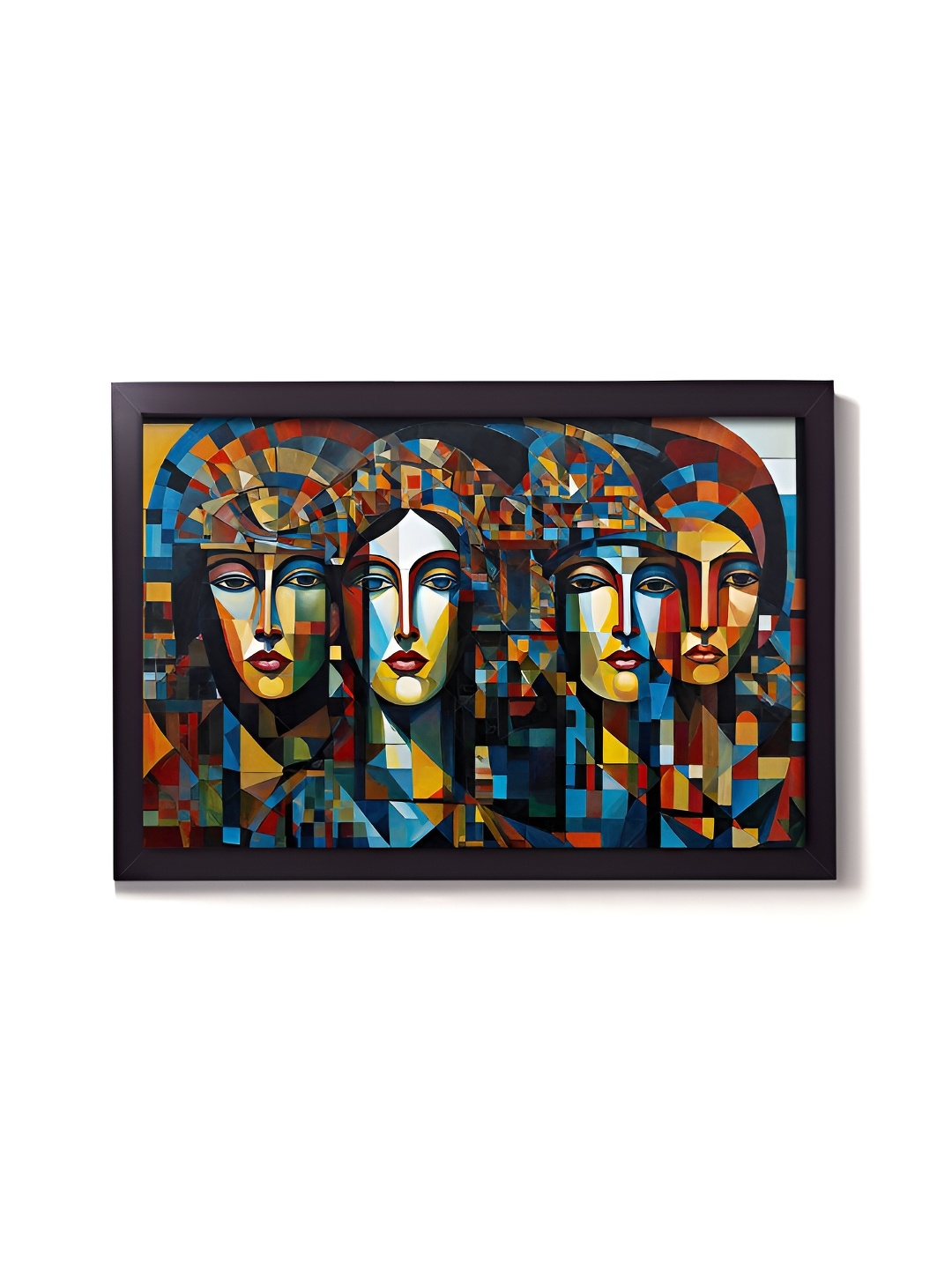 

RANDOM Blue & Red Printed Wall Art