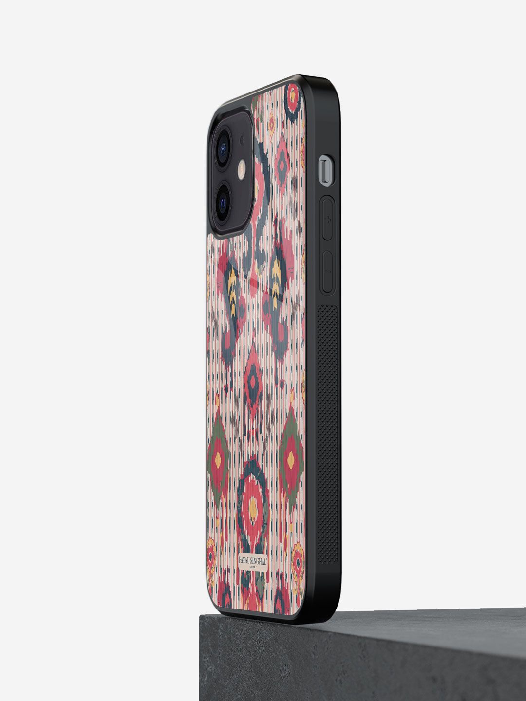 

macmerise Abstract Printed iPhone 12 Back Case Mobile Accessories, Pink