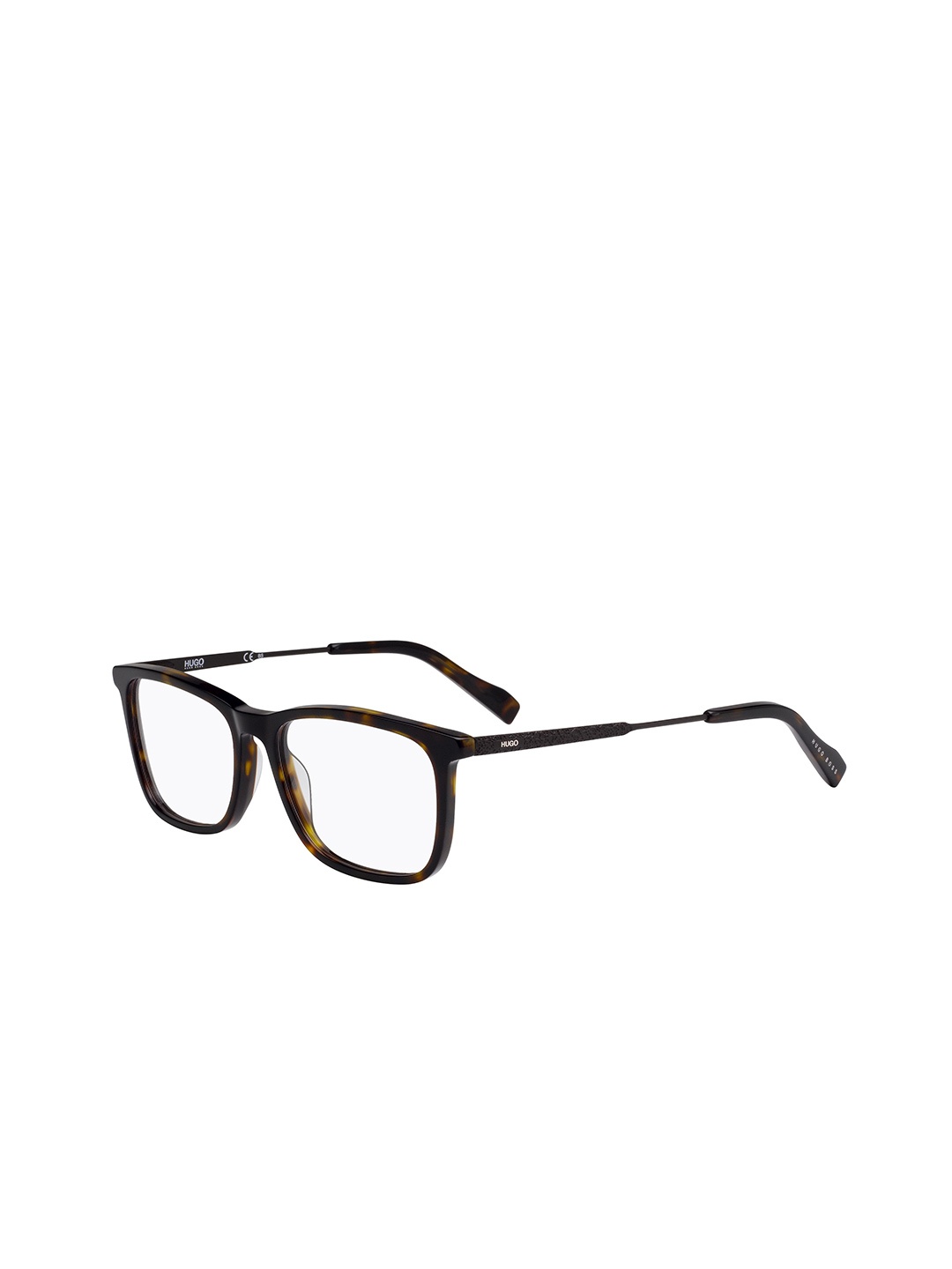 

HUGO Men Rimless Square Frames, Brown