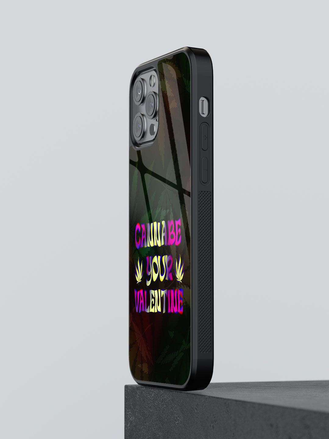 

macmerise Conversational Printed iPhone 12 Pro Back Case Mobile Accessories, Black
