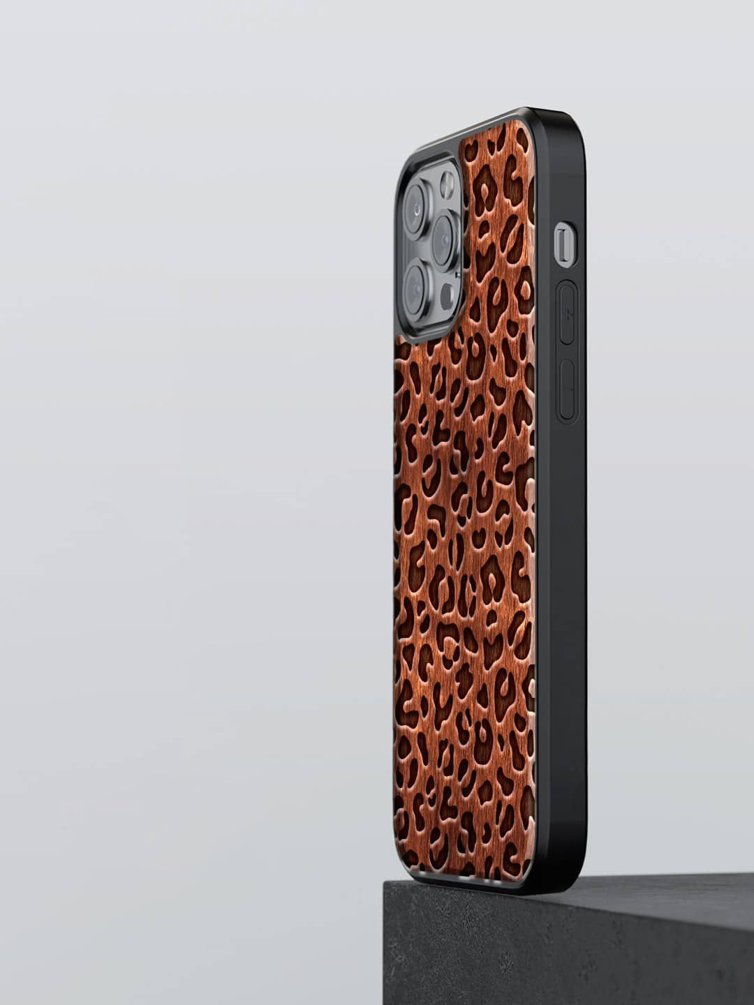 

macmerise Quirky Printed iPhone 12 Pro Max Back Case Mobile Accessories, Brown
