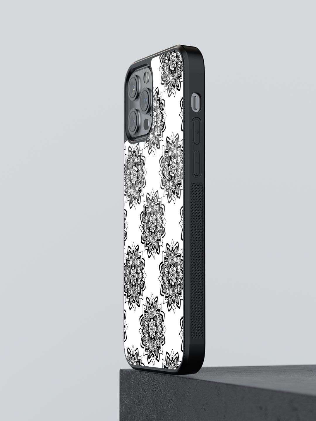 

macmerise Quirky Printed iPhone 12 Pro Back Case Mobile Accessories, White