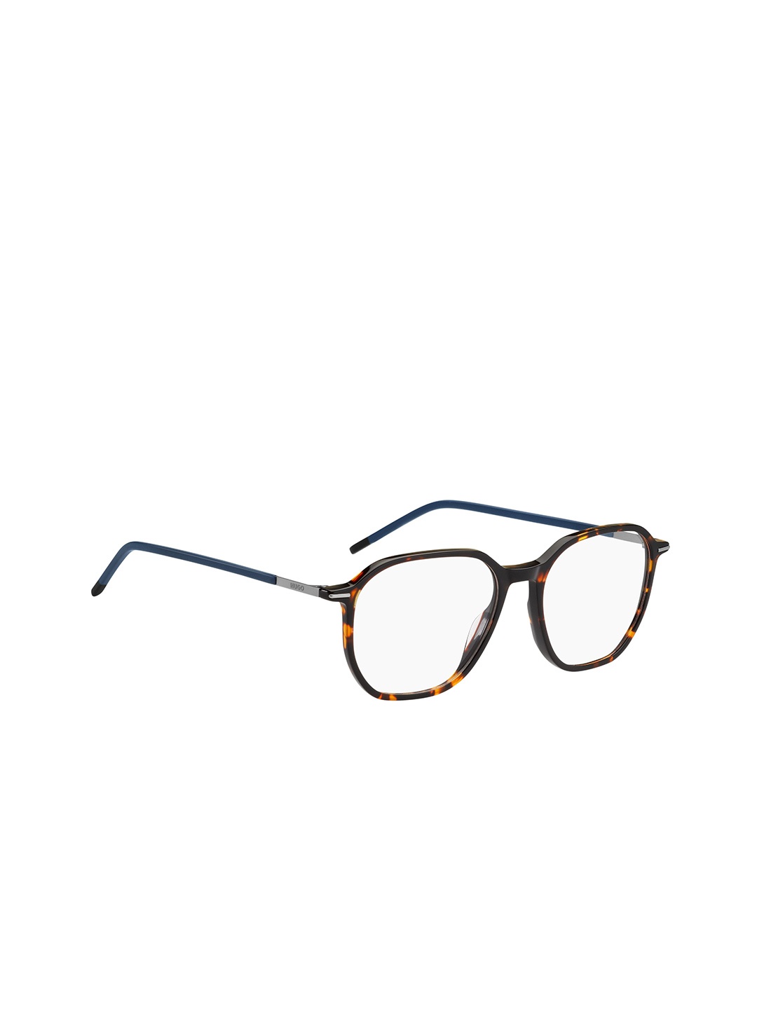 

HUGO Men Tortoise Shell Full Rim Oversized Frames, Blue