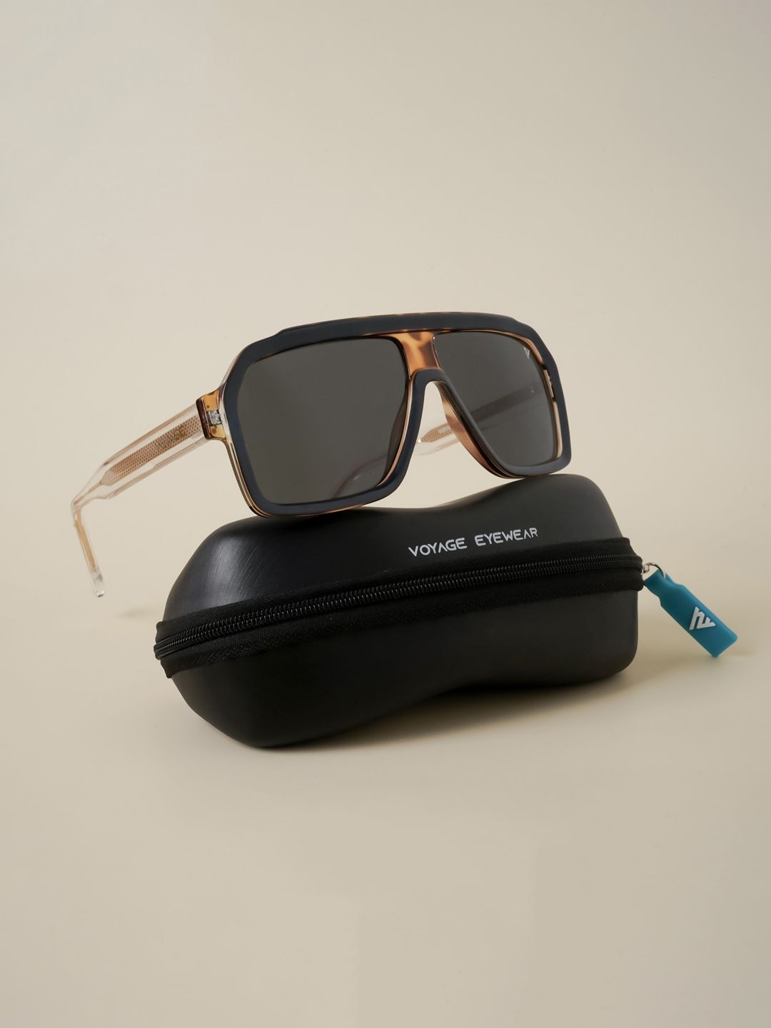 

Voyage Unisex Sports Sunglasses with UV Protected Lens 58974MG4745, Grey