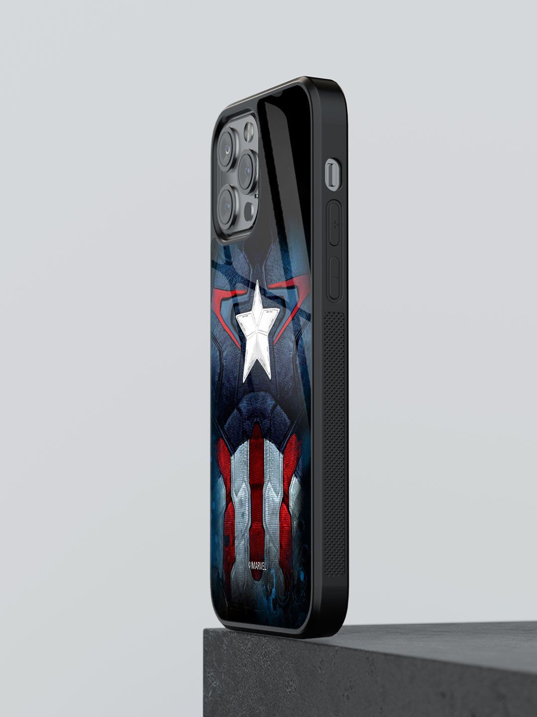 

macmerise Superhero Printed iPhone 12 Pro Back Case Mobile Accessories, White