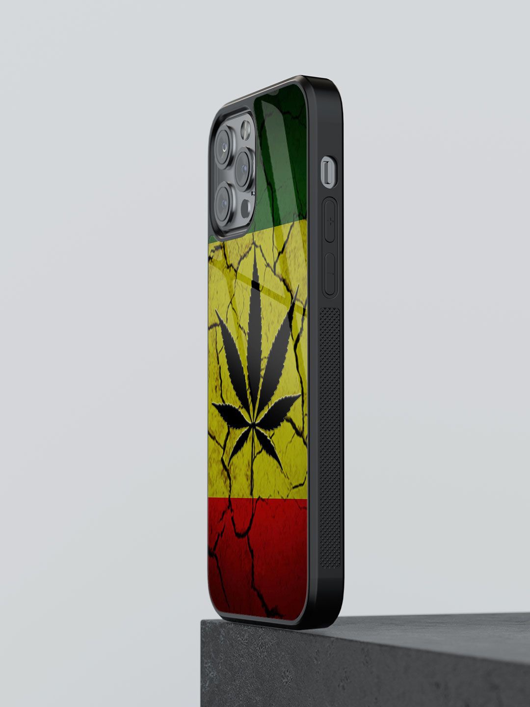 

macmerise Tropical Printed iPhone 12 Pro Back Case Mobile Accessories, Green