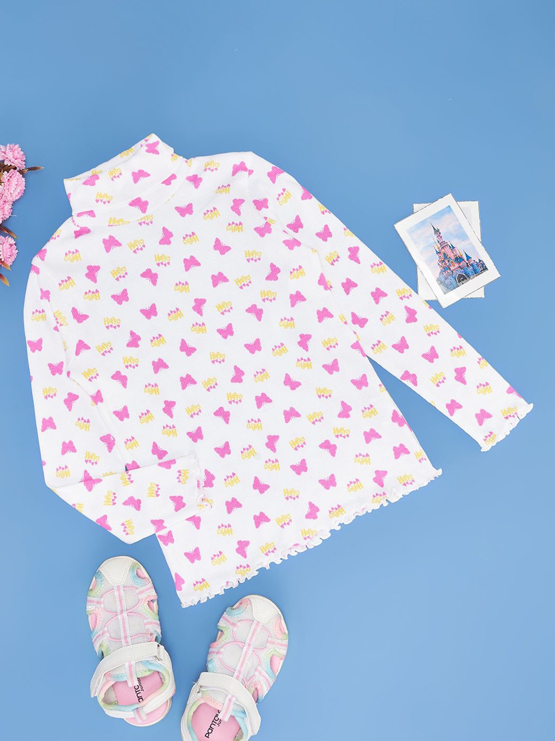

Pantaloons Junior Girls Printed Sweatshirt, Off white
