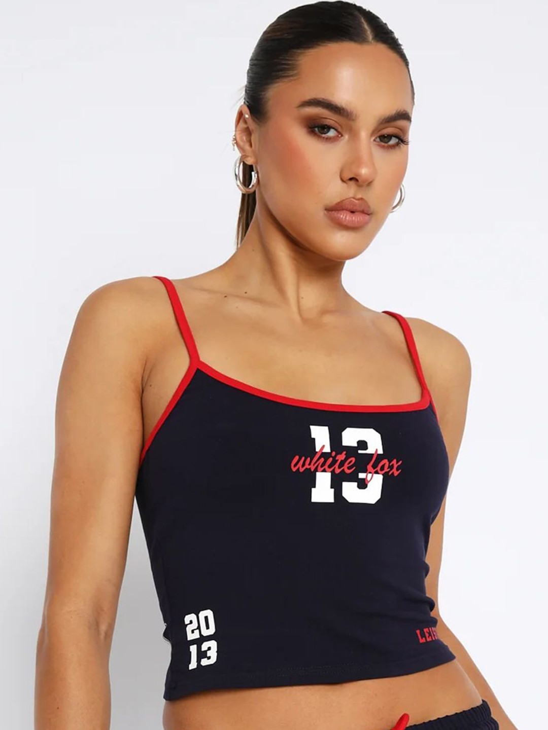 

LULU & SKY Crop Top, Blue