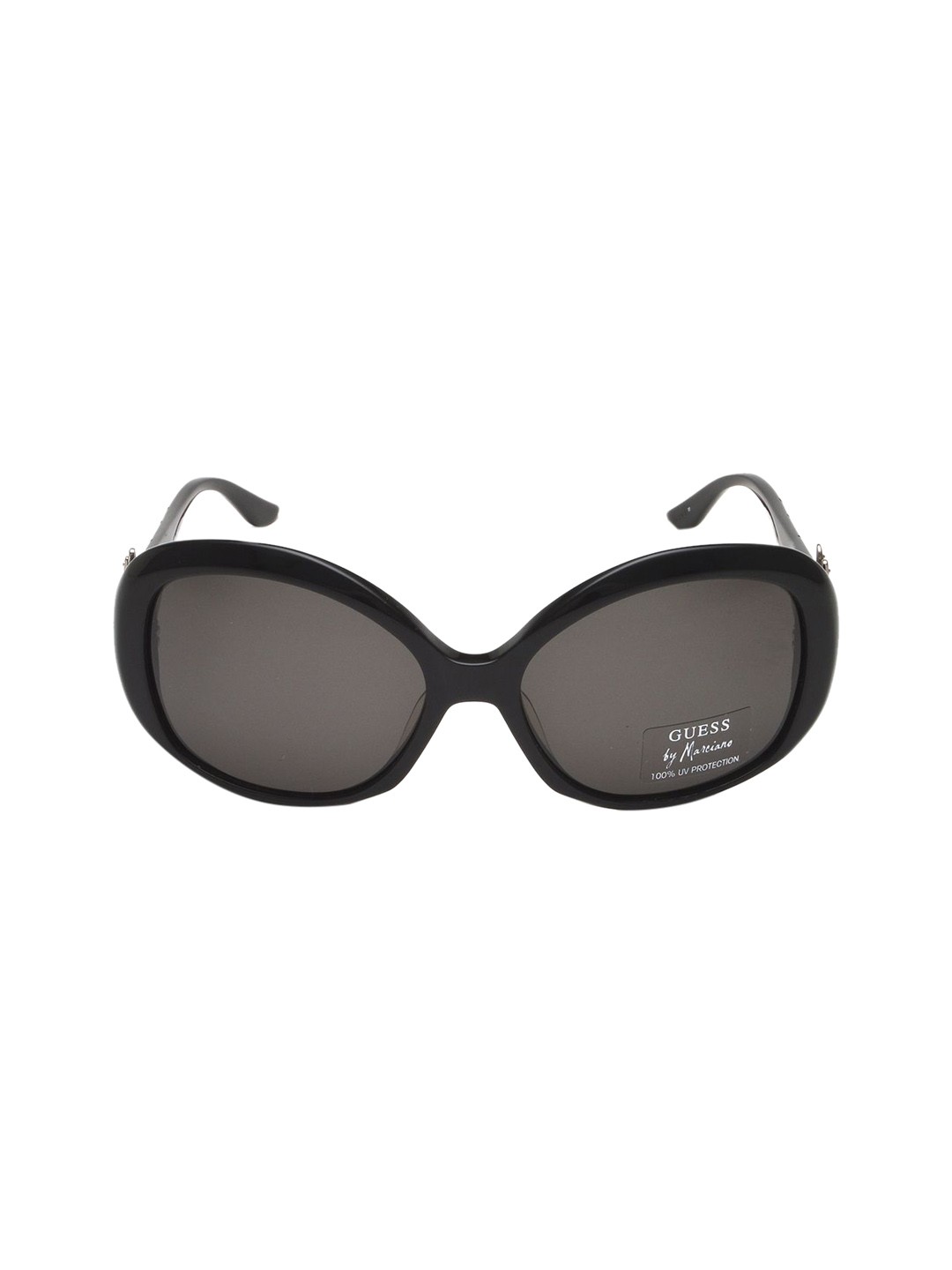 

GUESS Unisex Wayfarer Sunglasses with UV Protected Lens GMS605BLK3SG, Black