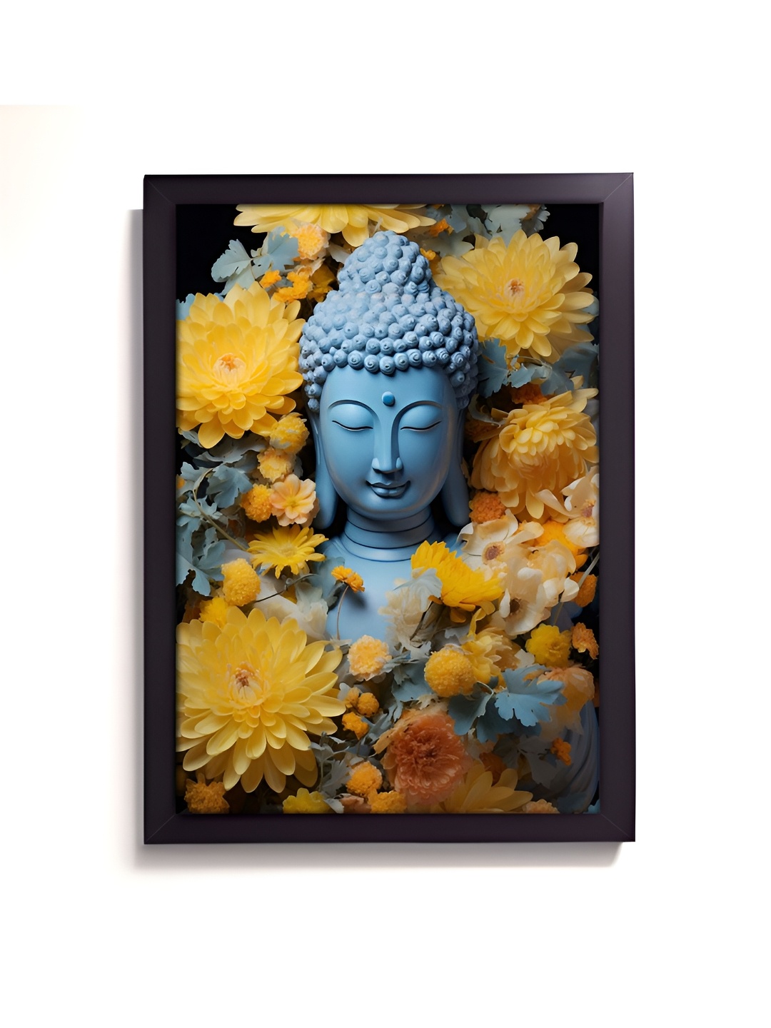 

RANDOM Blue & Yellow Religious Painting Wall Art
