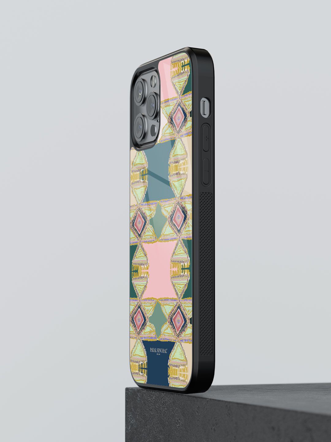 

macmerise Quirky Printed iPhone 12 Pro Back Case Mobile Accessories, Green