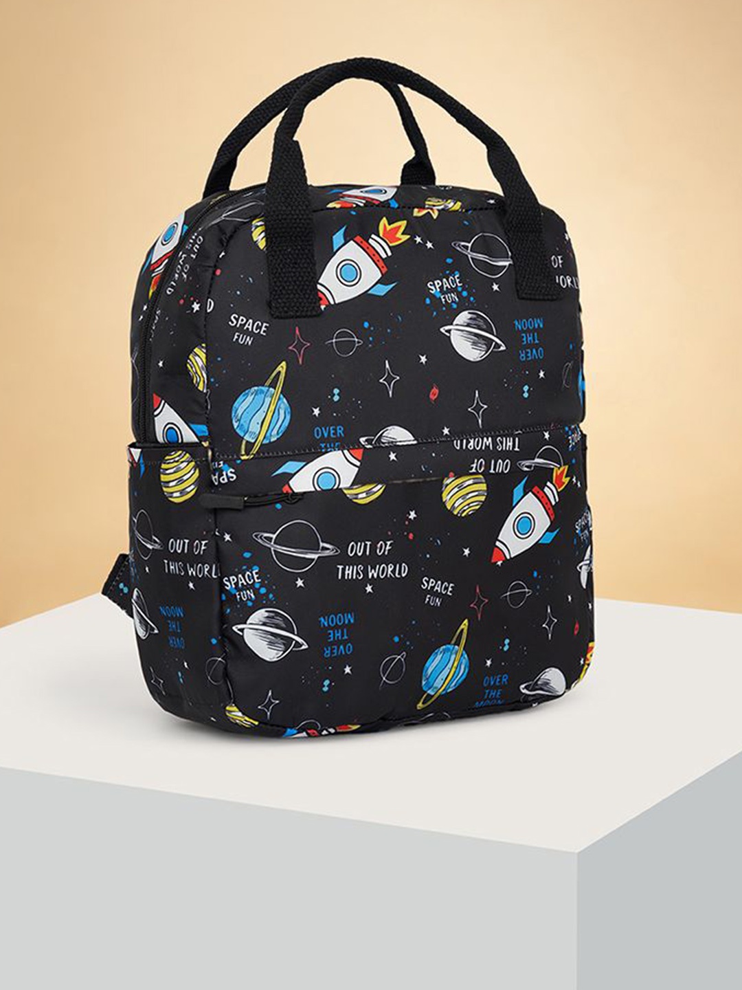 

Pantaloons Junior Boys Backpack, Black