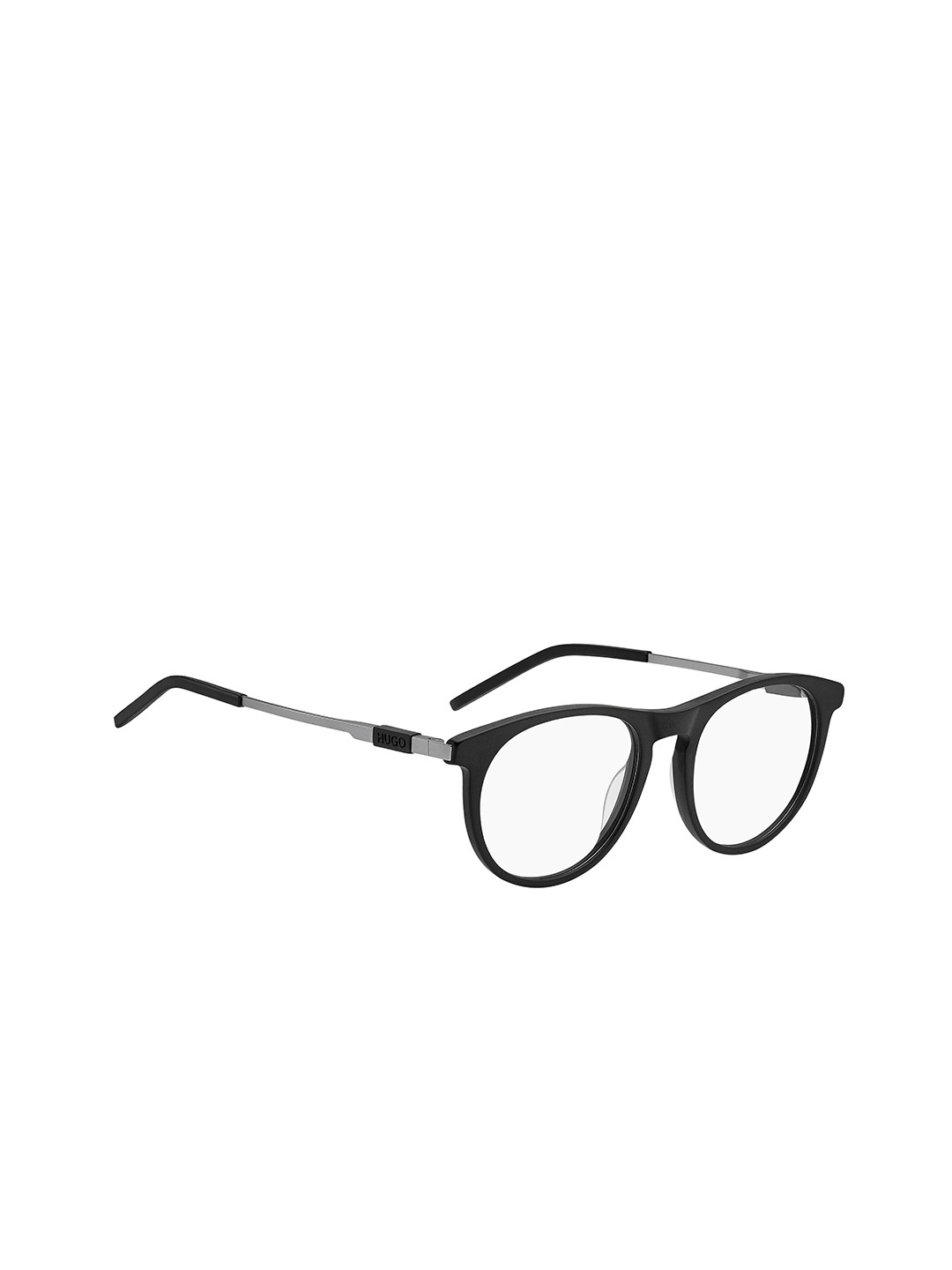 

HUGO Men Full Rim Round Frames, Black