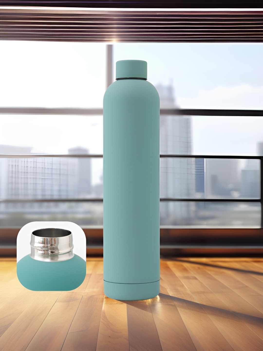 

The Better Home Blue Stainless Steel Double Wall Vacuum Water Bottle 1 L