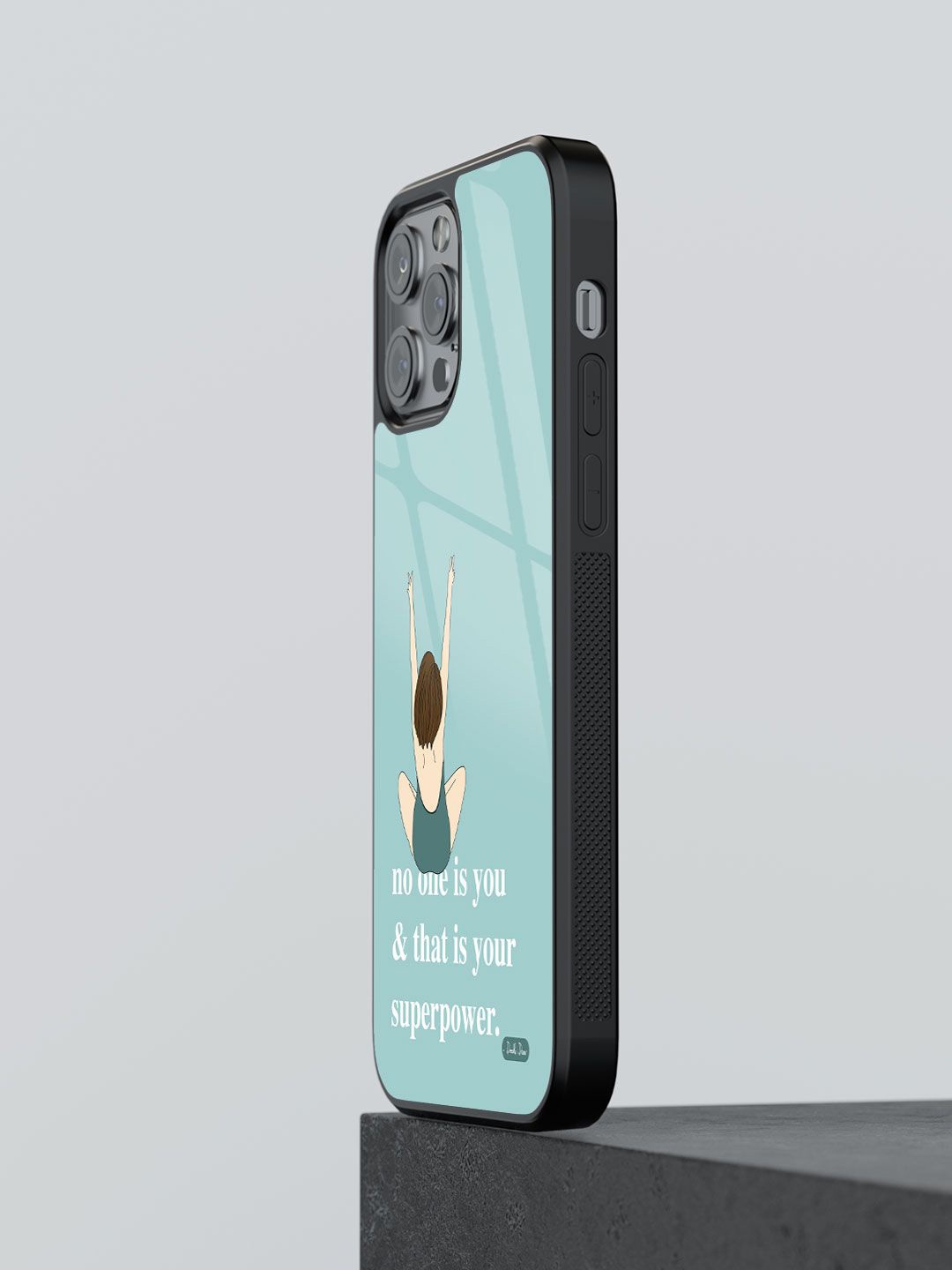 

macmerise Typography Printed iPhone 12 Pro Back Case Mobile Accessories, Sea green