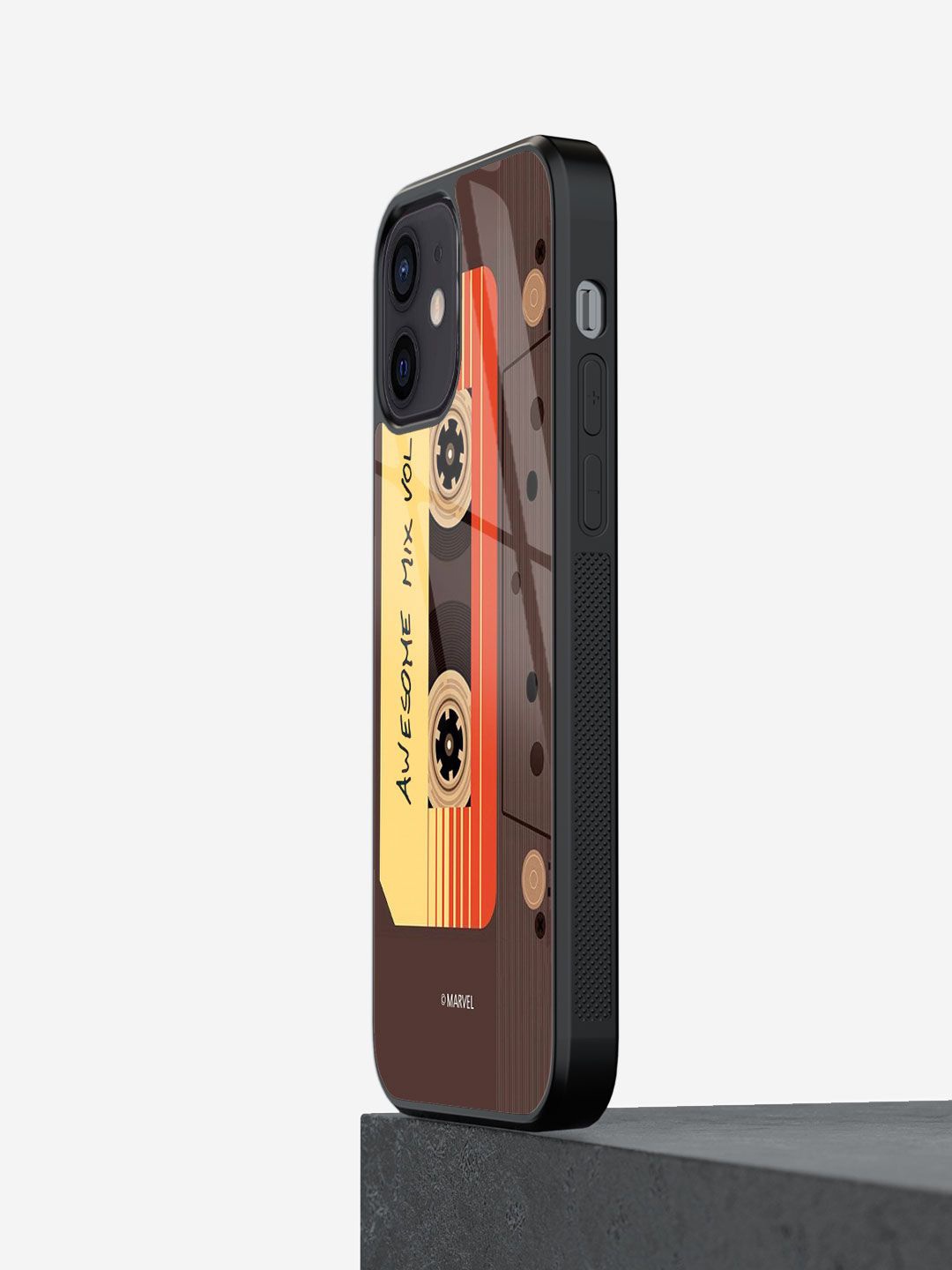 

macmerise Quirky Printed iPhone 12 Mini Back Case Mobile Accessories, Brown