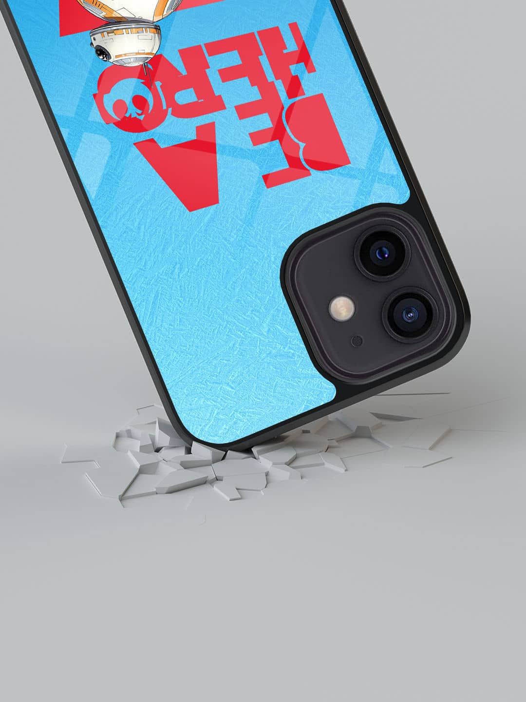 

macmerise Typography Printed iPhone 12 Back Case Mobile Accessories, Blue