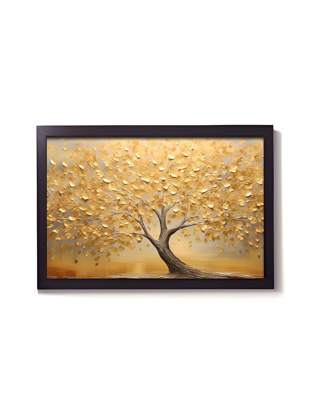 

RANDOM Gold Toned Floral & Botanical Wooden Wall Art