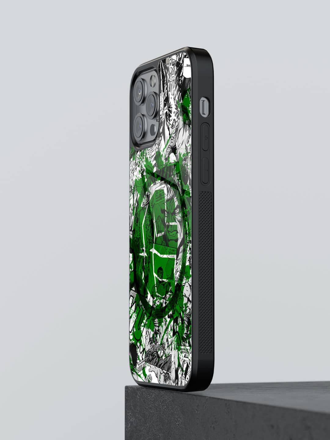 

macmerise Superhero Printed iPhone 12 Pro Back Case Mobile Accessories, Green