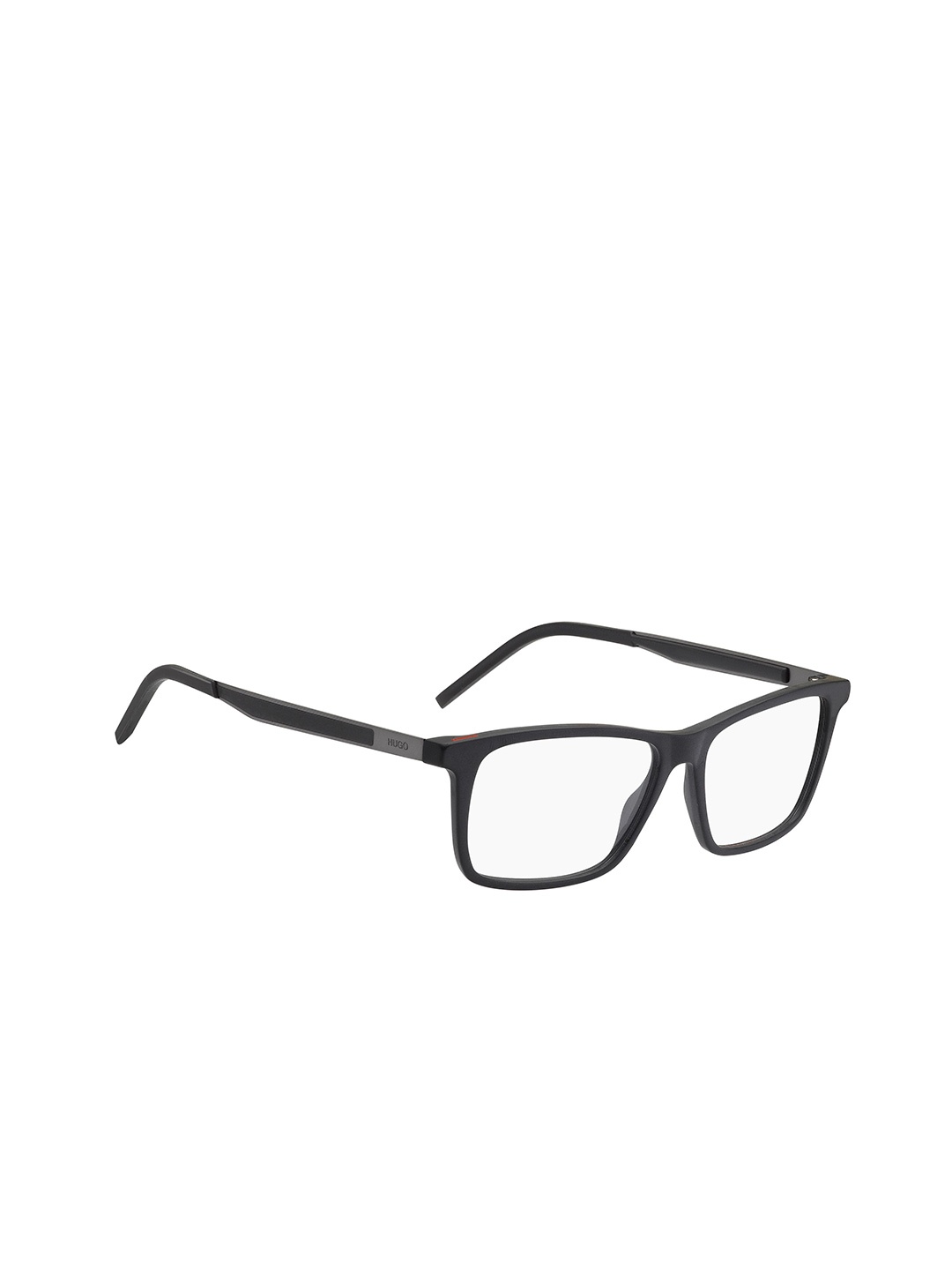 

HUGO Men Rimless Square Frames, Black