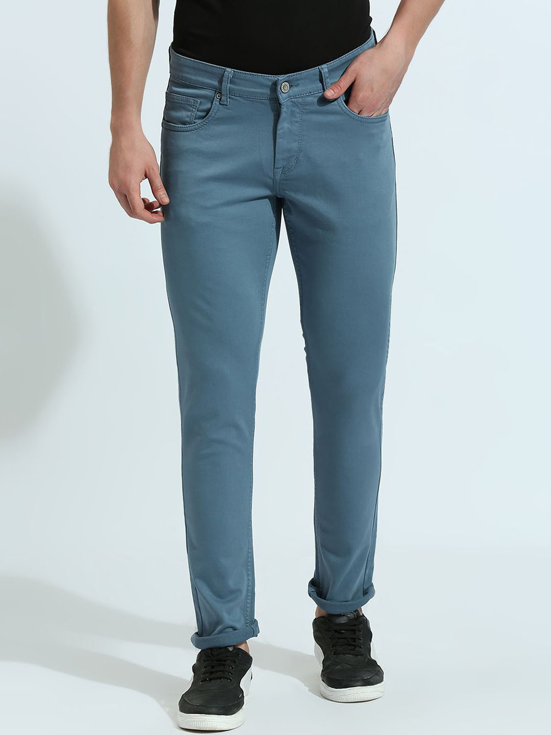 

Klub Fox Men Slim Fit Jeans, Blue