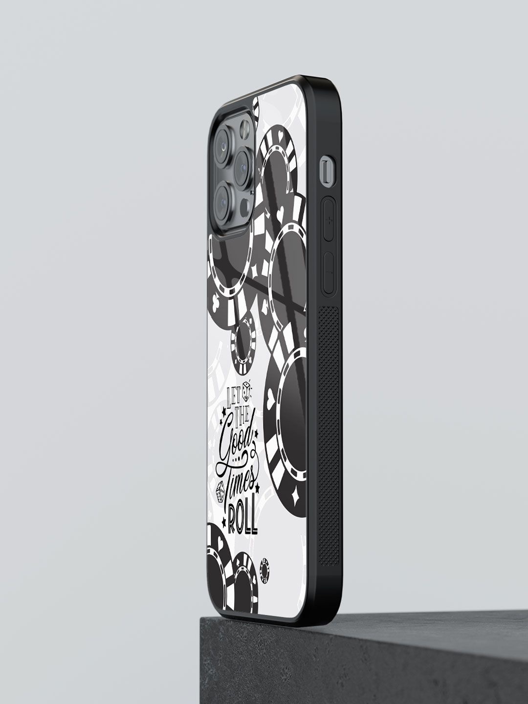 

macmerise Typography Printed iPhone 12 Pro Max Back Case Mobile Accessories, White