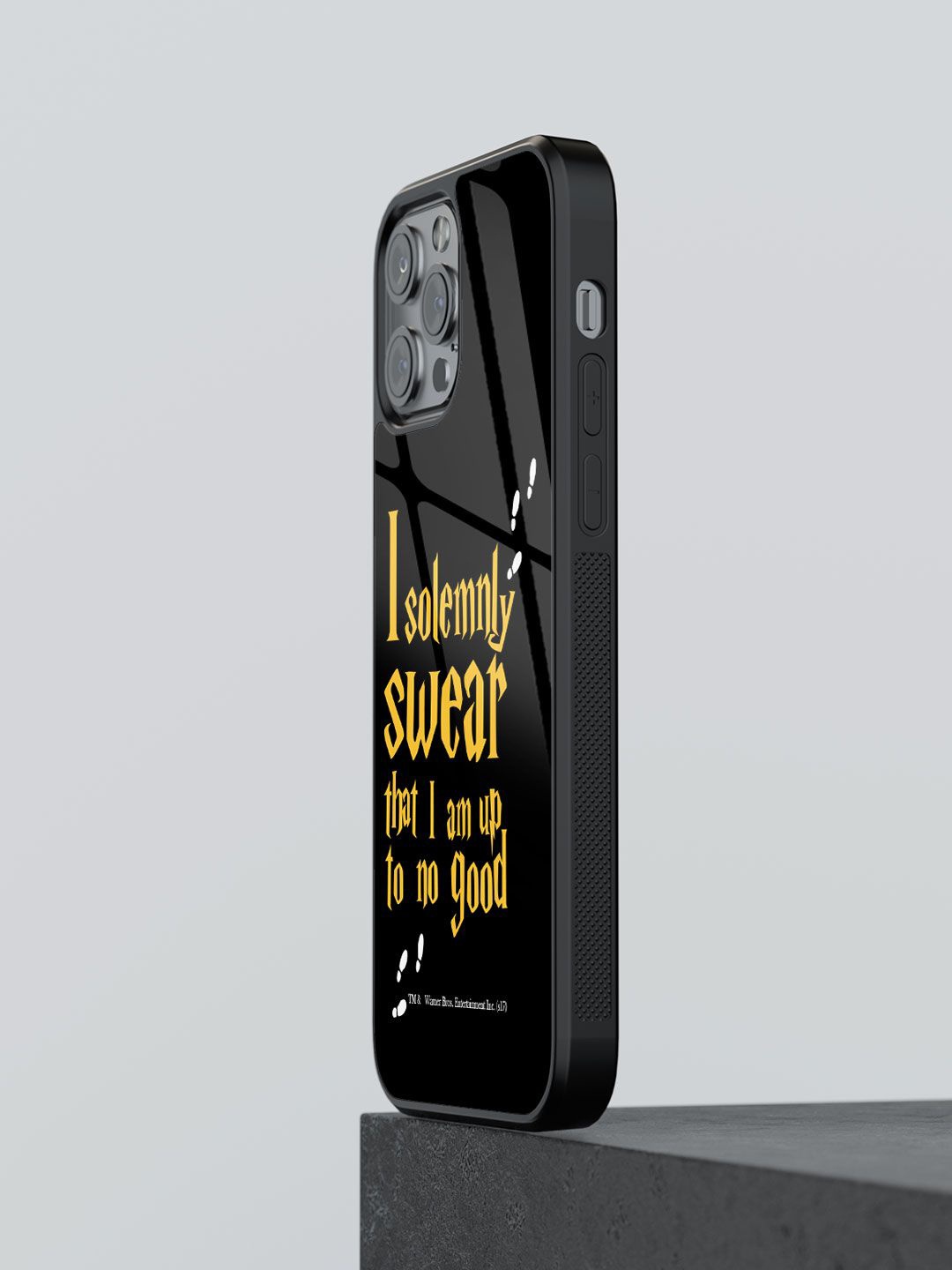

macmerise Typography Printed iPhone 12 Pro Back Case Mobile Accessories, Yellow