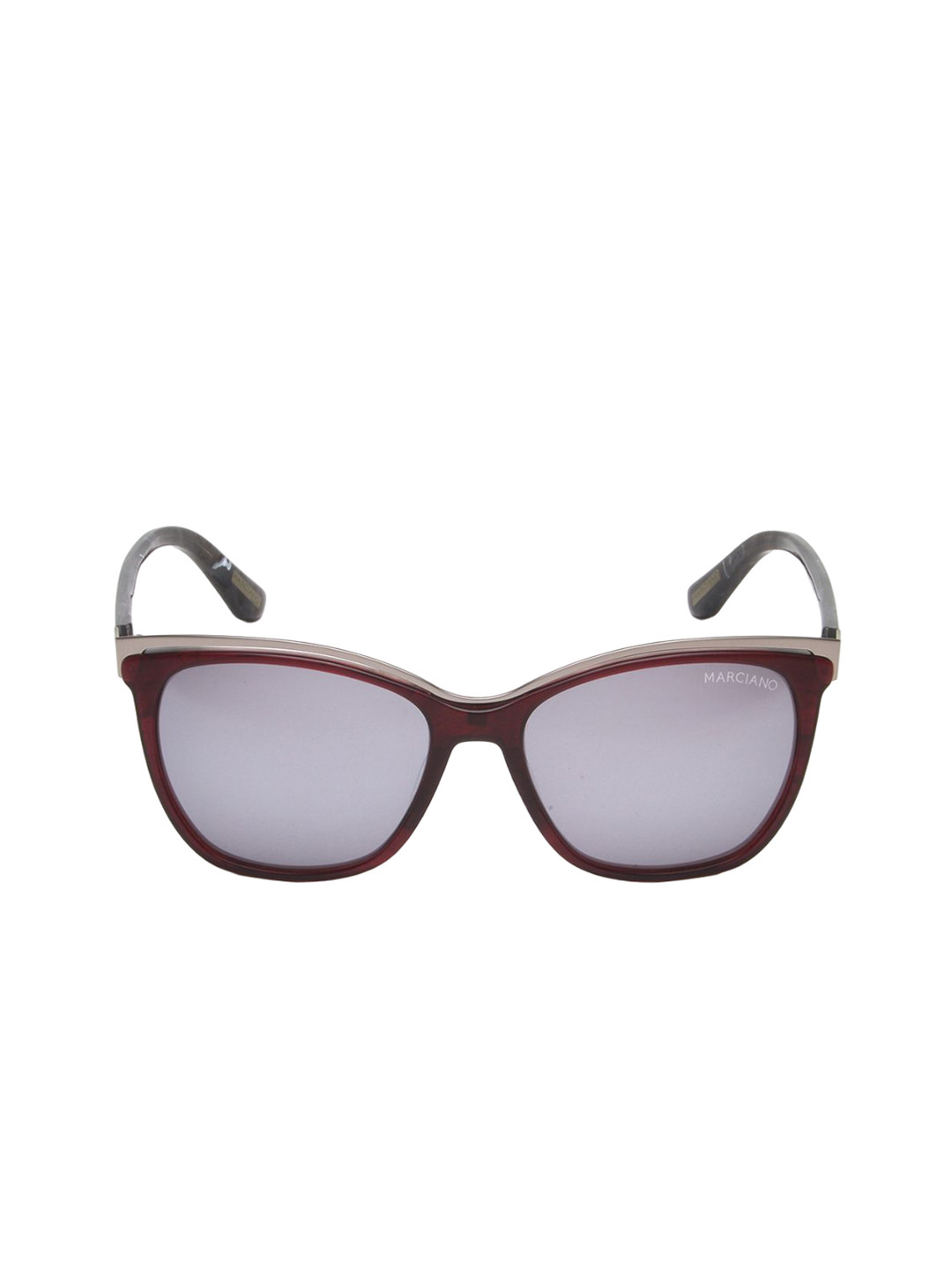 

GUESS Women Cateye Sunglasses with UV Protected Lens, Blue