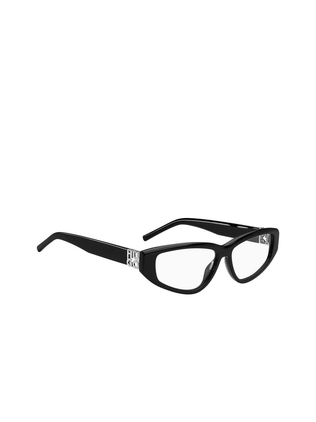 

HUGO Women Rimless Butterfly Frames, Black