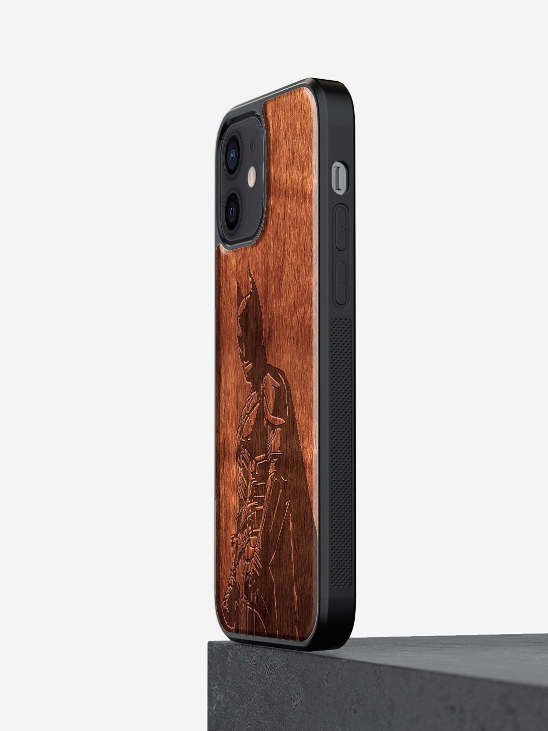 

macmerise Superhero Printed iPhone 12 Mini Back Case Mobile Accessories, Brown