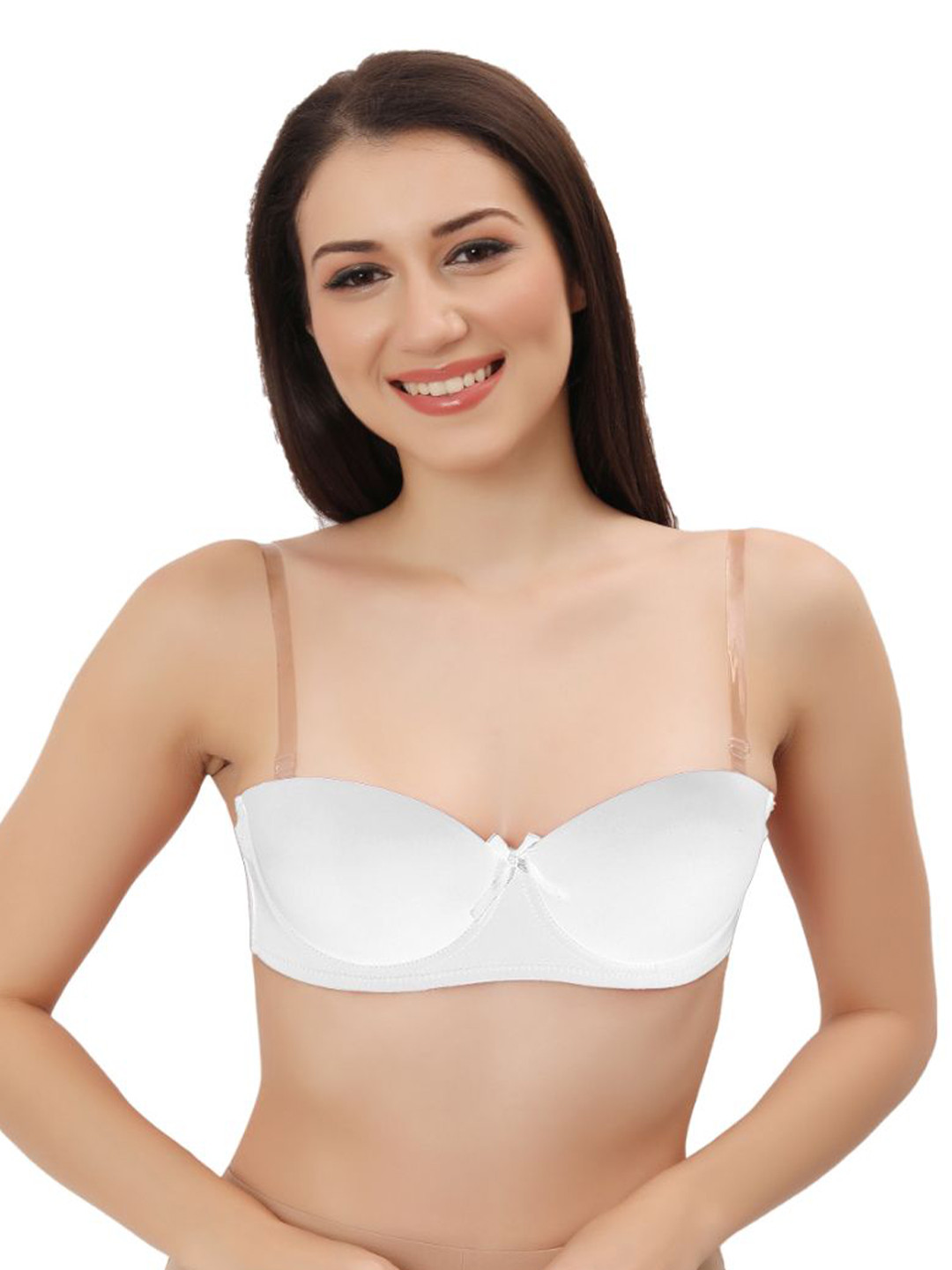 

Bella Voste Women Medium Coverage Underwired Non Padded Bra, White