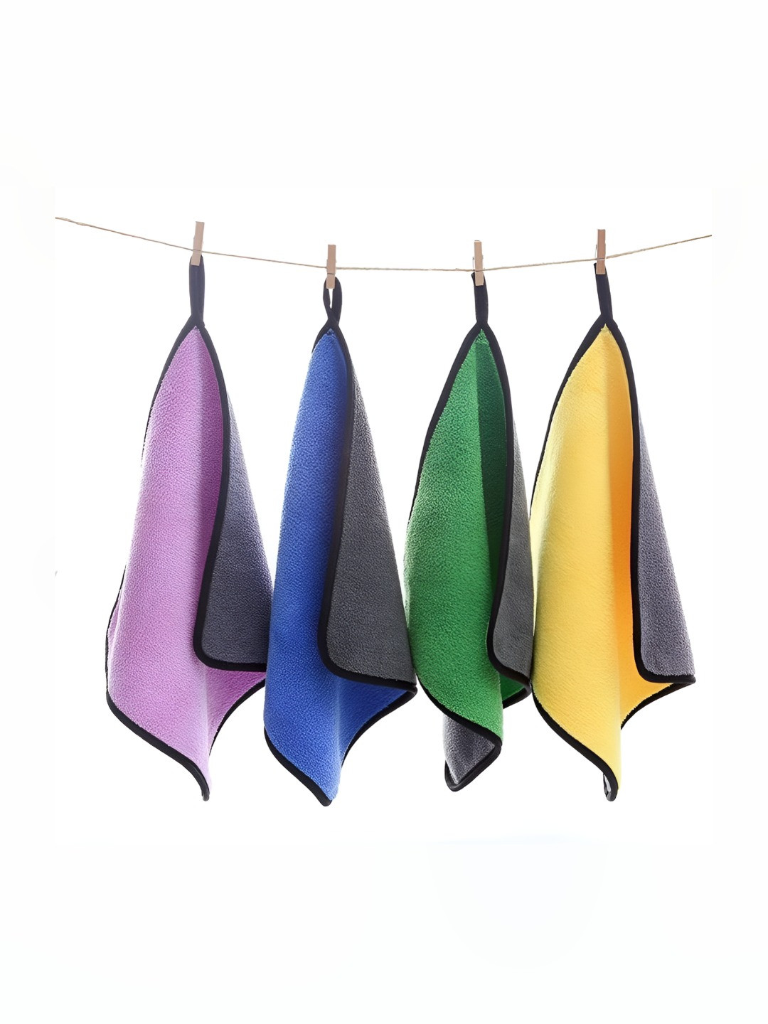 

Adbeni Assorted Reversible Microfiber Towel