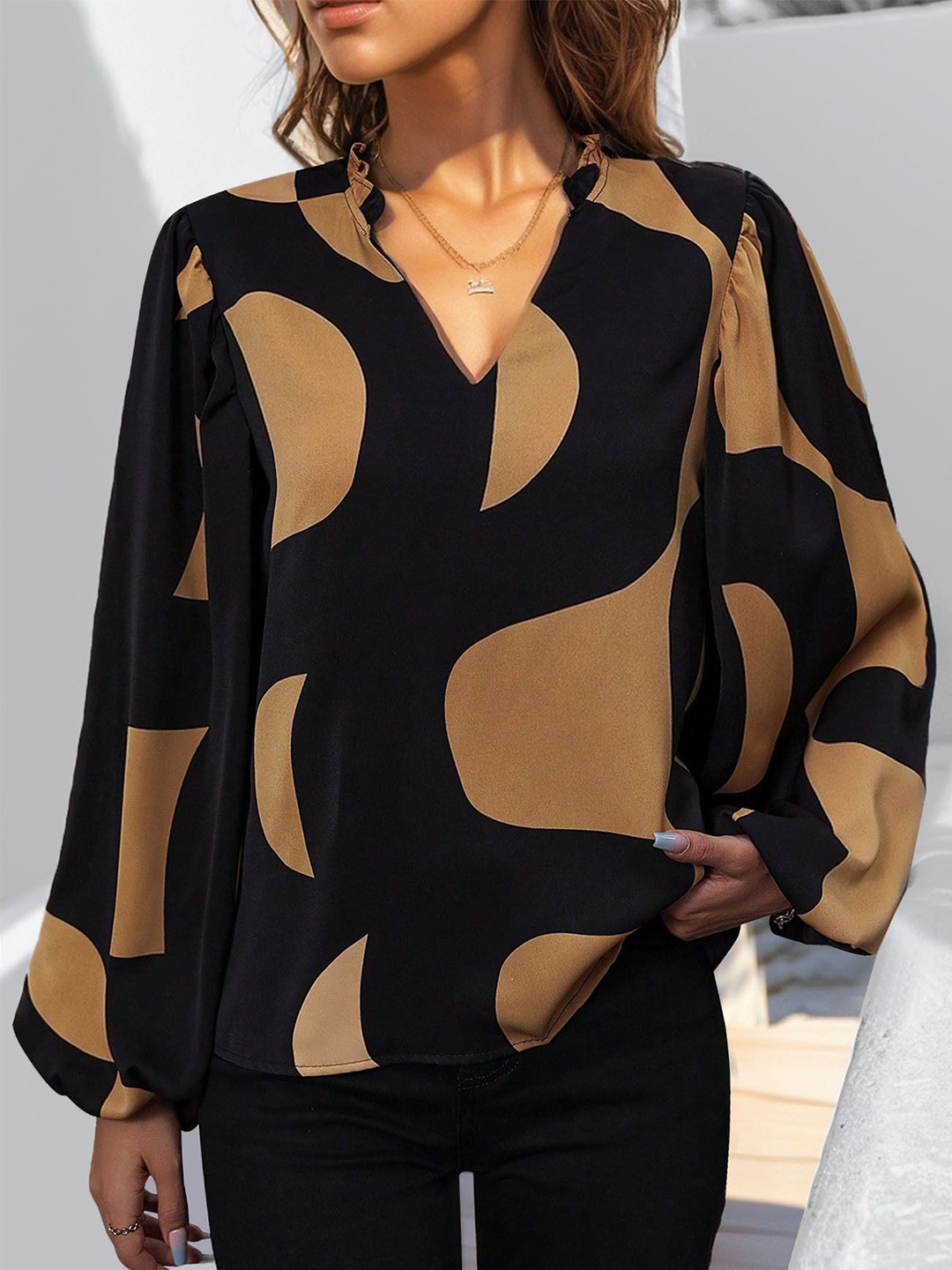 

StyleCast Top, Black