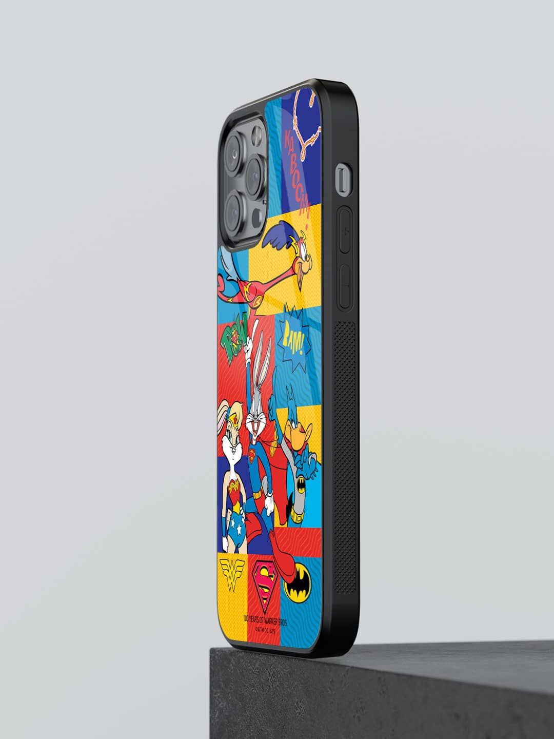 

macmerise Cartoon Characters Printed iPhone 12 Pro Back Case Mobile Accessories, Yellow