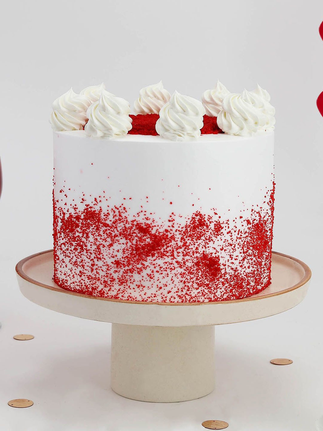 

IGP Delicious Red Velvet Cake (600 Gm), Multi