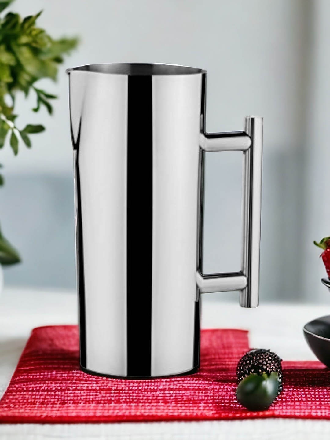 

FNS Stainless Steel Dishwasher Safe Water Jug 15 L, Silver