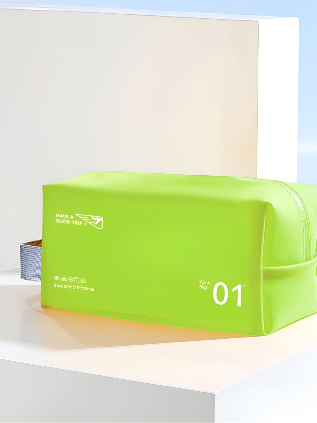 

Aura Makeup Accessories Storage Pouch Travel Accessory, Lime green