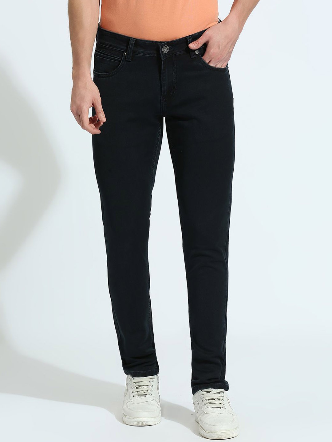 

Klub Fox Men Slim Fit Mid-Rise Jeans, Blue