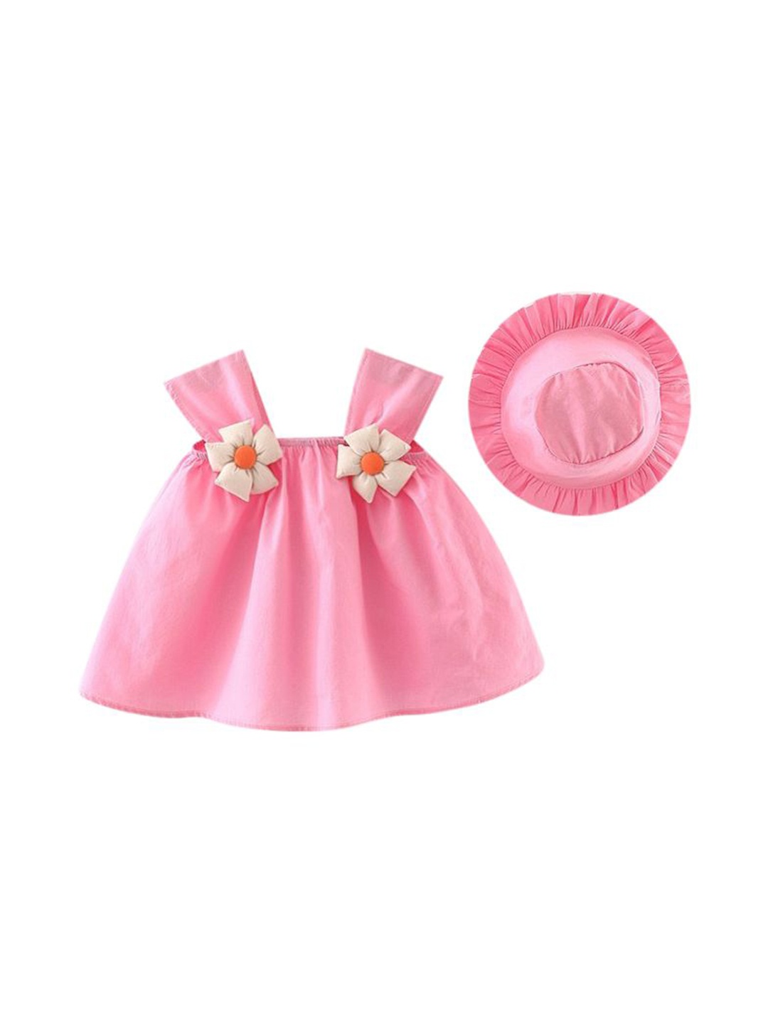 

StyleCast x Revolte Girls Satin A-Line Dress, Pink