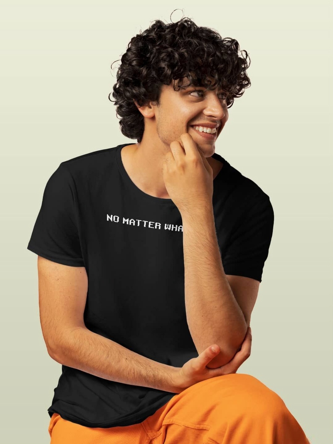 

macmerise Men Printed T-shirt, Black