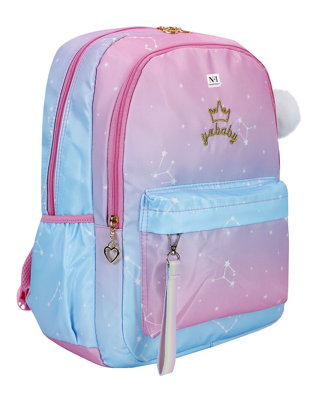 

NFI essentials Unisex Graphic Backpack, Pink