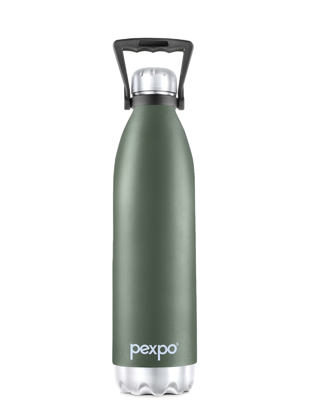 

Pexpo ECHO ISI Certified Thermosteel 1.5L 24 Hrs Hot & Cold Green Insulated Bottle