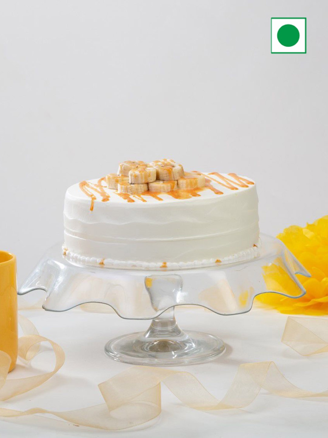 

IGP Fresh & Fruity Banana Caramel Cake (1 Kg), Multi