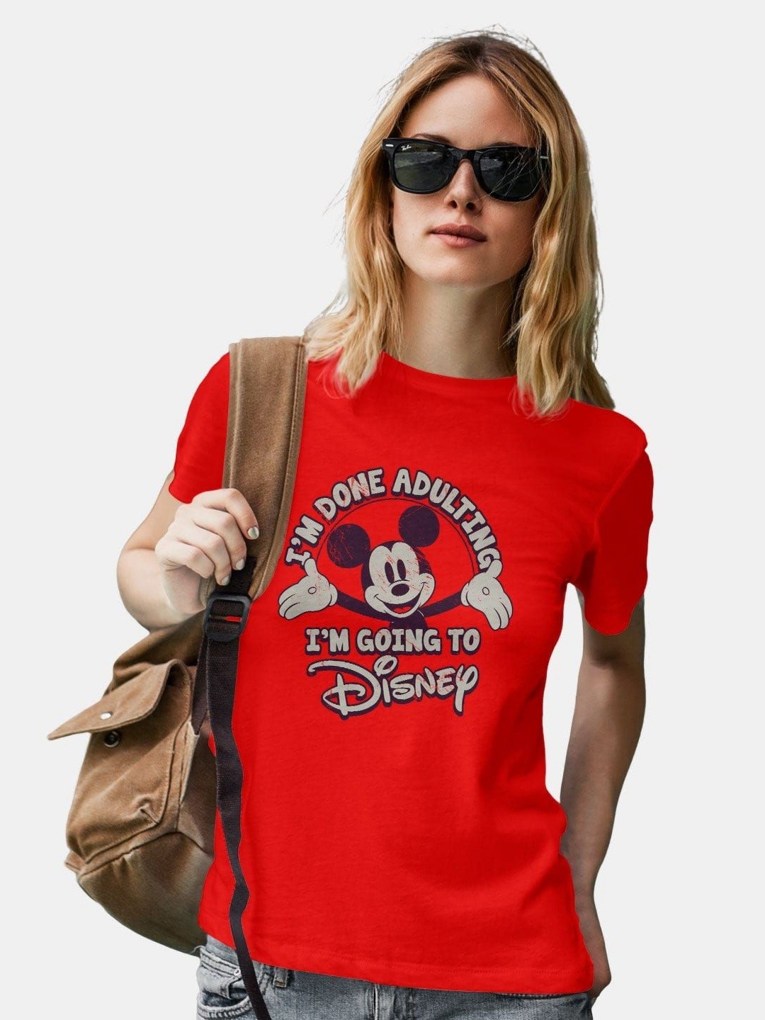 

macmerise Men Typography Printed Applique T-shirt, Red