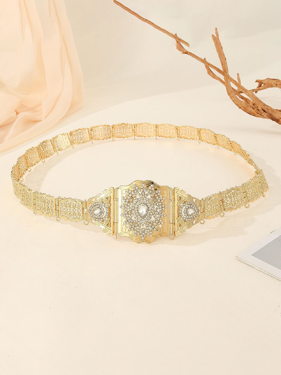 

SYGA Sunflower Design Waist Chain, Gold